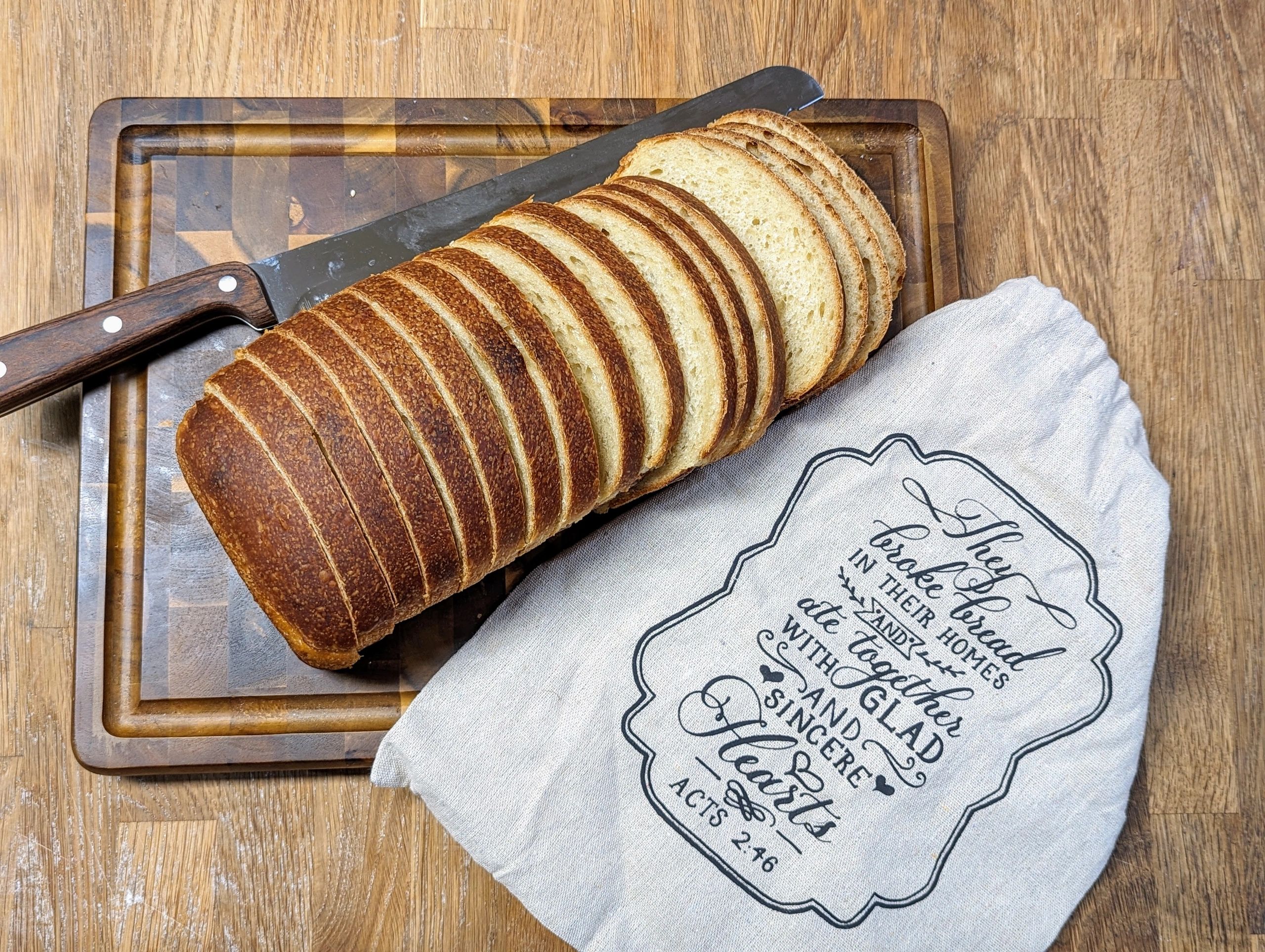 Give us this day our daily bread — Acts 2:46
